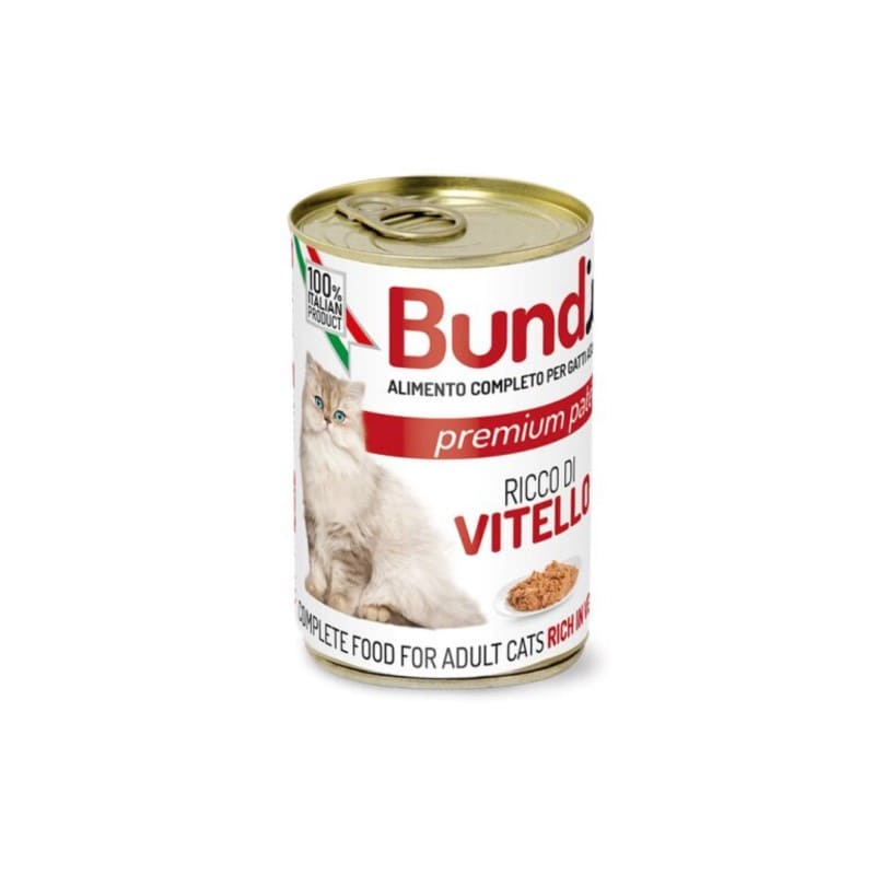 Bundy Κονσέρβα Γάτας Πατέ Μοσχάρι 400gr