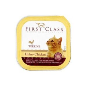 Δισκάκι Γάτας First Class Terrine Chicken 100gr