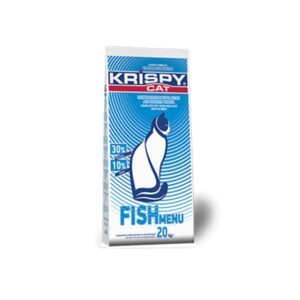 Τροφή Γάτας Krispy Cat Fish Menu Τρίχρωμη