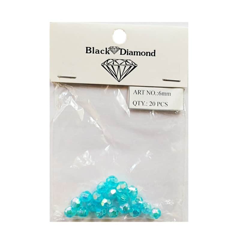 Χάντρες Black Diamond Aurora 9005 Blue-6mm